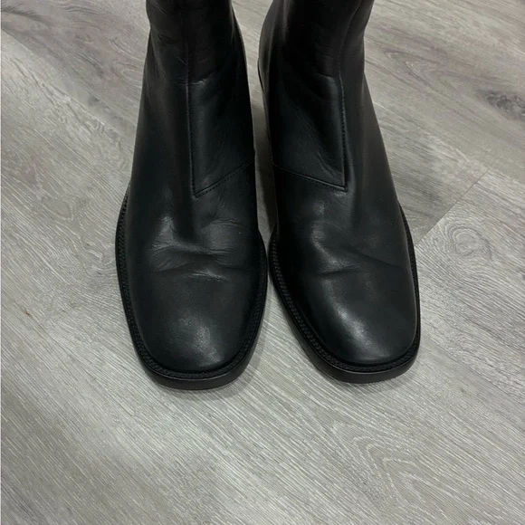 Acne Studios Square Toe Leather Boot Size US 8 EU 41 - Picture 7 of 15